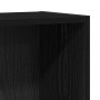 Estantería de madera de roble negro 40x24x76 cm de , Librerías y estanterías - Ref: Foro24-862000, Precio: 41,58 €, Descuento: %