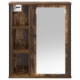 Mueble de baño de pared con espejo roble ahumado 50x21x60 cm de , Tocadores de baño - Ref: Foro24-861904, Precio: 63,34 €, De...