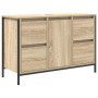 Mueble de lavabo con cajones roble Sonoma 90x34,5x60 cm de , Tocadores de baño - Ref: Foro24-861888, Precio: 97,32 €, Descuen...