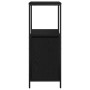 Mueble de baño con estantes roble negro 36x35x95 cm de , Tocadores de baño - Ref: Foro24-861912, Precio: 53,98 €, Descuento: %