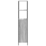 Mueble de baño con estantes gris Sonoma 36x35x165 cm de , Tocadores de baño - Ref: Foro24-861910, Precio: 74,17 €, Descuento: %