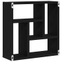 Estante de pared de madera ingeniería roble negro 45x16x45 cm de , Estantes y estanterías - Ref: Foro24-862511, Precio: 31,07...