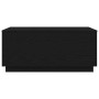 Mesa de centro con luces LED roble negro 90x50x40 cm de , Mesas de centro - Ref: Foro24-862260, Precio: 93,27 €, Descuento: %