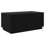 Mesa de centro con luces LED roble negro 90x50x40 cm de , Mesas de centro - Ref: Foro24-862260, Precio: 93,27 €, Descuento: %