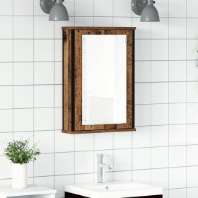 Mueble de baño con espejo de madera antigua 42x12x60 cm de , Tocadores de baño - Ref: Foro24-862229, Precio: 49,67 €, Descuen...