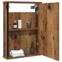 Mueble de baño con espejo de madera antigua 42x12x60 cm de , Tocadores de baño - Ref: Foro24-862229, Precio: 49,67 €, Descuen...