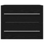 Mueble de baño para lavabo de roble negro 60x38,5x48 cm de , Muebles de baño - Ref: Foro24-862028, Precio: 69,99 €, Descuento: %