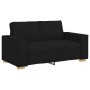 Juego de sofás con cojines 2 piezas tela negro de , Sofás - Ref: Foro24-3324693, Precio: 439,34 €, Descuento: %