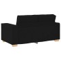 Juego de sofás con cojines 2 piezas tela negro de , Sofás - Ref: Foro24-3324693, Precio: 439,34 €, Descuento: %