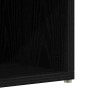 Zapatero de madera de roble negro 54x34x100,5 cm de , Zapateros y organizadores de calzado - Ref: Foro24-862423, Precio: 94,6...