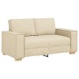 Juego de sofás con cojines 2 piezas tela crema de , Sofás - Ref: Foro24-3324698, Precio: 473,65 €, Descuento: %
