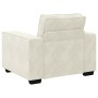 Juego de sofás con cojines 3 piezas terciopelo crema de , Sofás - Ref: Foro24-3324626, Precio: 652,41 €, Descuento: %