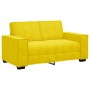 Juego de sofás con cojines 3 piezas terciopelo amarillo de , Sofás - Ref: Foro24-3324624, Precio: 618,84 €, Descuento: %