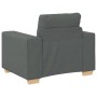 Sillón de tela gris oscuro 60 cm de , Sofás - Ref: Foro24-4105059, Precio: 161,51 €, Descuento: %