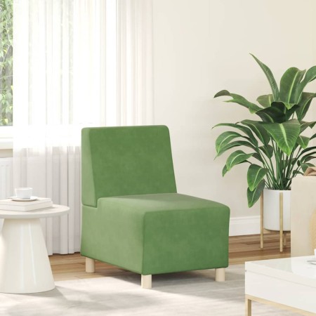 Sillón sofá verde claro 55 cm terciopelo de , Sofás - Ref: Foro24-4108482, Precio: 120,25 €, Descuento: %