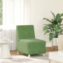 Sillón sofá verde claro 55 cm terciopelo de , Sofás - Ref: Foro24-4108482, Precio: 120,25 €, Descuento: %