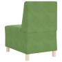 Sillón sofá verde claro 55 cm terciopelo de , Sofás - Ref: Foro24-4108482, Precio: 120,25 €, Descuento: %