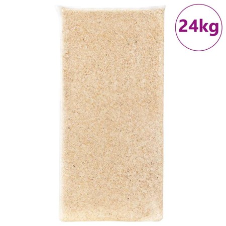 Virutas de madera para lecho de animales Madera blanda 24 kg de , Artículos para camas de animales pequeños - Ref: Foro24-401...