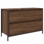 Mueble de baño con lavabo y cajones roble marrón 90x34,5x60 cm de , Tocadores de baño - Ref: Foro24-861881, Precio: 81,32 €, ...