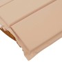 Tumbona mecedora con cojín de madera maciza de acacia de , Tumbonas - Ref: Foro24-4103884, Precio: 165,14 €, Descuento: %