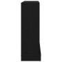 VidaXL Marco para chimenea madera ingeniería roble negro 100x30x87,5cm de , Accesorios para hornos de leña y chimeneas - Ref:...