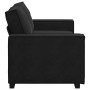 Sofá de 2 plazas terciopelo negro 140 cm de , Sofás - Ref: Foro24-4105025, Precio: 203,32 €, Descuento: %