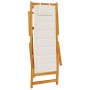 Silla de playa plegable con reposabrazos gris claro de , Sillas de jardín - Ref: Foro24-4108068, Precio: 87,23 €, Descuento: %