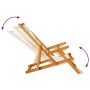 Silla de playa plegable con reposabrazos gris claro de , Sillas de jardín - Ref: Foro24-4108068, Precio: 87,23 €, Descuento: %
