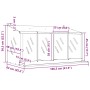 Nido para gallinas con 4 compartimentos plateado galvanizado de , Jaulas y habitáculos para animales pequeños - Ref: Foro24-8...