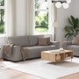 Juego de sofás con cojines 2 piezas tela gris taupe de , Sofás - Ref: Foro24-3324737, Precio: 475,09 €, Descuento: %