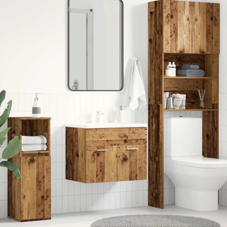 Mueble de baño para lavabo de madera antigua 60x38,5x46 cm de , Muebles de baño - Ref: Foro24-862023, Precio: 46,72 €, Descue...