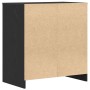 Aparador de madera de roble negro 70x41x75 cm de , Aparadores - Ref: Foro24-862082, Precio: 71,24 €, Descuento: %