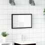 Espejo de baño con luces LED roble negro 60x8,5x37 cm de , Tocadores de baño - Ref: Foro24-862547, Precio: 53,81 €, Descuento: %
