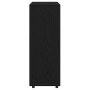 Armario de madera de roble negro 80x40x110 cm de , Armarios roperos - Ref: Foro24-862068, Precio: 90,74 €, Descuento: %