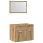 Juego de muebles baño 2 piezas madera ingeniería roble artisan de , Muebles de baño - Ref: Foro24-862040, Precio: 70,58 €, De...