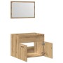 Juego de muebles baño 2 piezas madera ingeniería roble artisan de , Muebles de baño - Ref: Foro24-862040, Precio: 70,58 €, De...