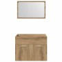 Juego de muebles baño 2 piezas madera ingeniería roble artisan de , Muebles de baño - Ref: Foro24-862040, Precio: 70,58 €, De...