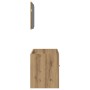 Juego de muebles baño 2 piezas madera ingeniería roble artisan de , Muebles de baño - Ref: Foro24-862040, Precio: 70,58 €, De...