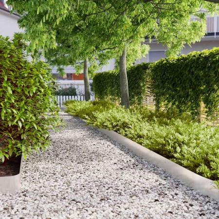 Bordes para césped 30 uds 15x103 cm acero inoxidable de , Ribetes y bordes para jardín - Ref: Foro24-865988, Precio: 214,34 €...