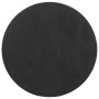 Mesa auxiliar madera maciza de mango negra Ø50x40 cm de , Mesas auxiliares - Ref: Foro24-4017535, Precio: 141,53 €, Descuento: %