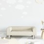 Sofá para niños de terciopelo crema 70x45x26,5 cm de , Mobiliario para bebés y niños pequeños - Ref: Foro24-3196335, Precio: ...