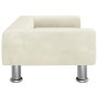Sofá para niños de terciopelo crema 70x45x26,5 cm de , Mobiliario para bebés y niños pequeños - Ref: Foro24-3196335, Precio: ...