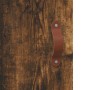 Aparador de madera contrachapada roble ahumado 34,5x34x180 cm de , Aparadores - Ref: Foro24-3189866, Precio: 86,12 €, Descuen...