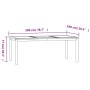 Juego de comedor para jardín 9 piezas madera maciza de teca de , Conjuntos de jardín - Ref: Foro24-3157922, Precio: 1,00 €, D...
