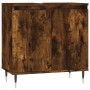 Set de muebles baño 3 pzas madera contrachapada roble ahumado de , Muebles de baño - Ref: Foro24-3187786, Precio: 176,95 €, D...