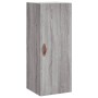 Aparador alto madera contrachapada gris Sonoma 34,5x34x180 cm de , Aparadores - Ref: Foro24-3198959, Precio: 91,26 €, Descuen...