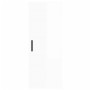 Aparador alto madera contrachapada blanco brillo 34,5x34x180 cm de , Aparadores - Ref: Foro24-3199051, Precio: 114,19 €, Desc...