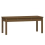 Banco de jardín madera maciza pino marrón miel 109x44x45 cm de vidaXL, Bancos de jardín - Ref: Foro24-824007, Precio: 53,46 €...