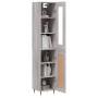 Aparador alto madera contrachapada gris Sonoma 34,5x34x180 cm de , Aparadores - Ref: Foro24-3199479, Precio: 102,75 €, Descue...