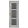 Aparador alto madera contrachapada gris Sonoma 34,5x34x180 cm de , Aparadores - Ref: Foro24-3199479, Precio: 102,75 €, Descue...